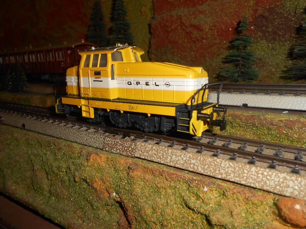 Märklin 33787  De OPEL dieselloc  DHG 500 met Delta module, Wisselstroom, Locomotief, Analoog, Ophalen of Verzenden