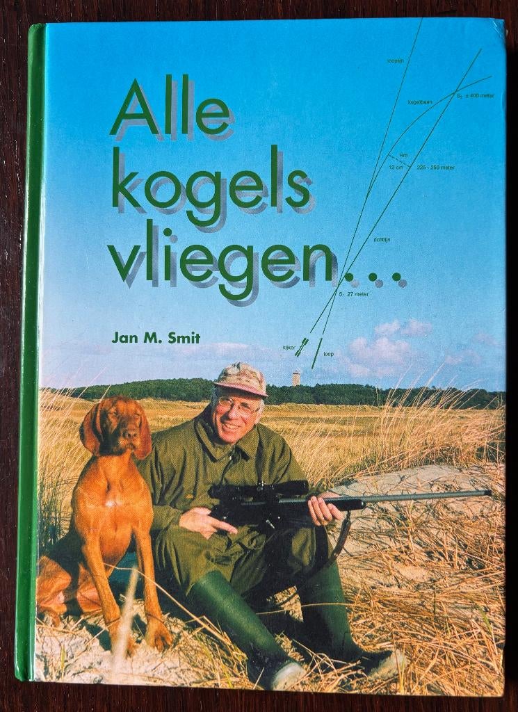 Jacht jagen jachtboeken.  Alle kogels vliegen  Jan.M.Smit., Ophalen of Verzenden, Zo goed als nieuw, Natuur algemeen