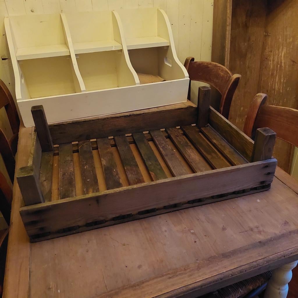 Fruit / aardappel kistje, Ophalen