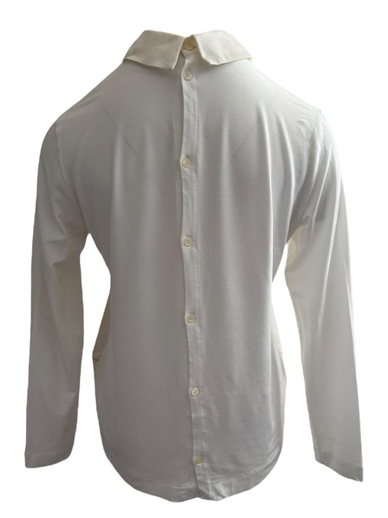 Le Tricot Perugia shirt lange mouw M, Kleding | Dames, Maat 38/40 (M), Wit, Ophalen of Verzenden, Zo goed als nieuw