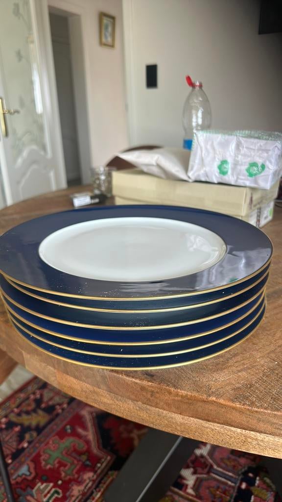 6 x serveerborden Limoges Tharaoud 29,5cm, Antiek en Kunst, Antiek | Servies los, Ophalen of Verzenden