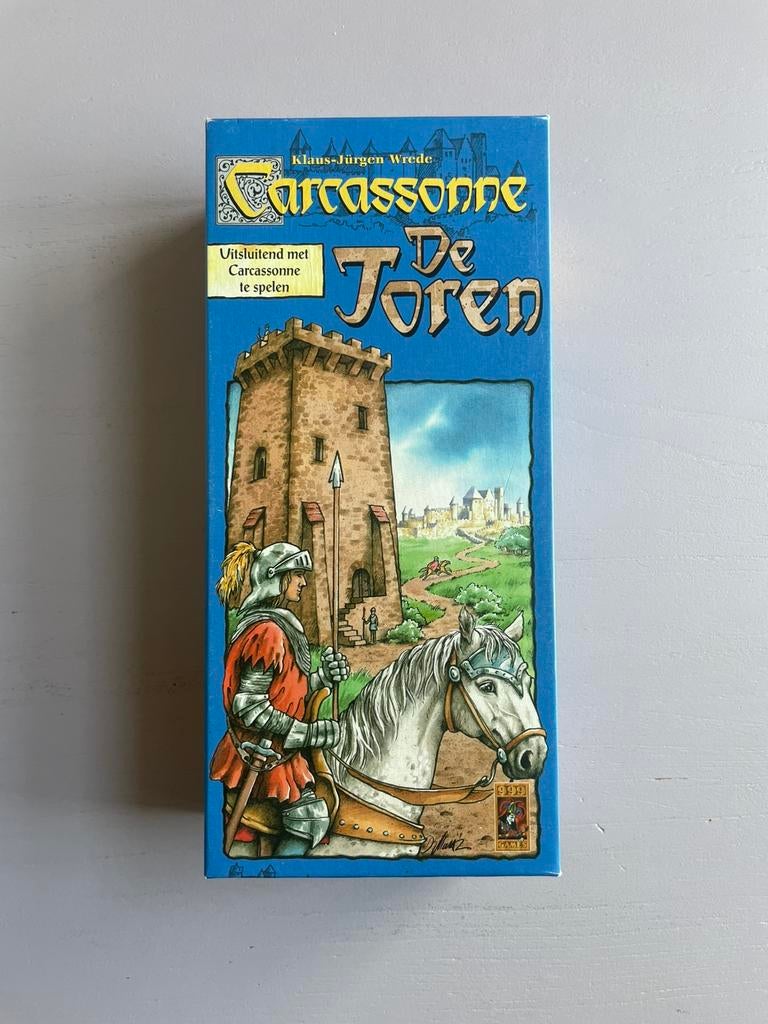 Carcassonne: De Toren (orginele uitgave), Hobby en Vrije tijd, Gezelschapsspellen | Bordspellen, Een of twee spelers, Ophalen of Verzenden