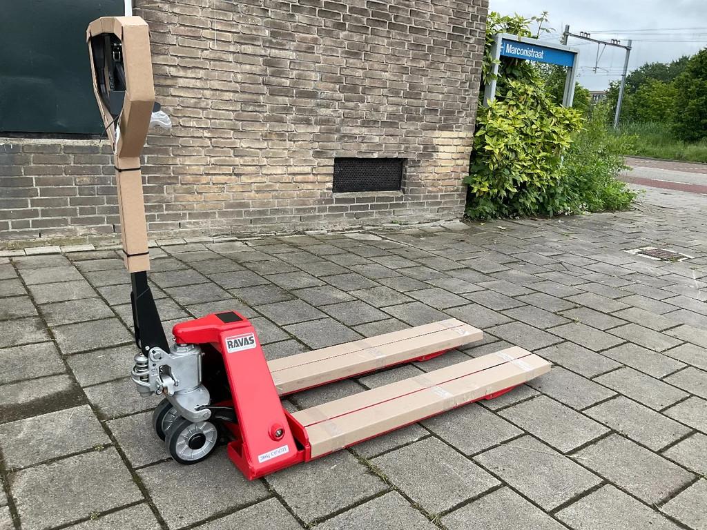 Ravas IPT Essential 2000KG met gewichtsbepaling palletwagen, Overige aandrijving, Palletwagen, Ravas