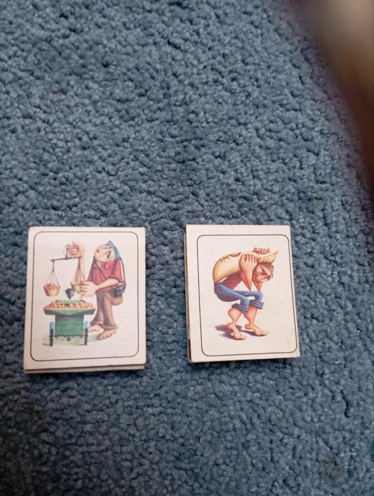 Vintage Lucifer doosjes 2* vol decoratie, Ophalen of Verzenden, Tabaksdoos of Verpakking