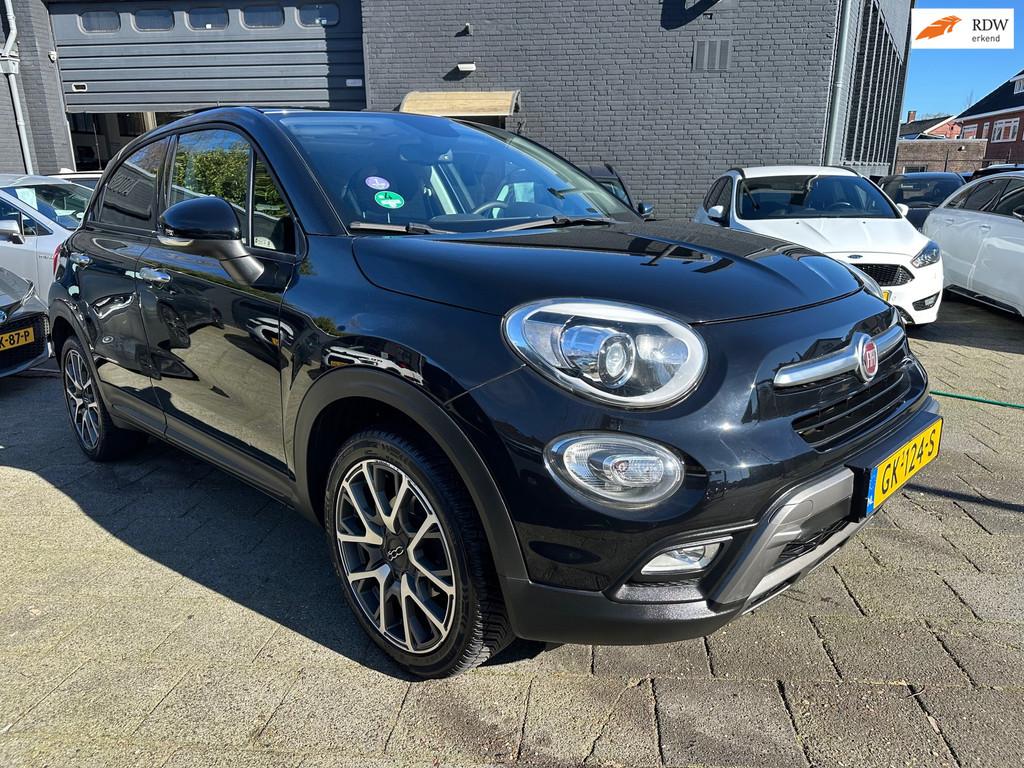 Fiat 500 X Cross 1.4 140pk Cross Plus|LEDER|NAVI|CAMERA|CLIM, Voorwielaandrijving, Lichtsensor, Gebruikt, 4 cilinders