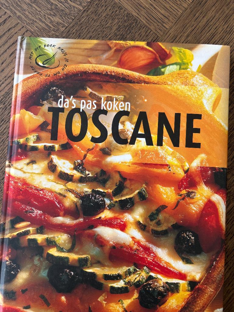 Toscane. Da’s pas koken, Boeken, Kookboeken, Zo goed als nieuw, Ophalen, Italië, Onbekend