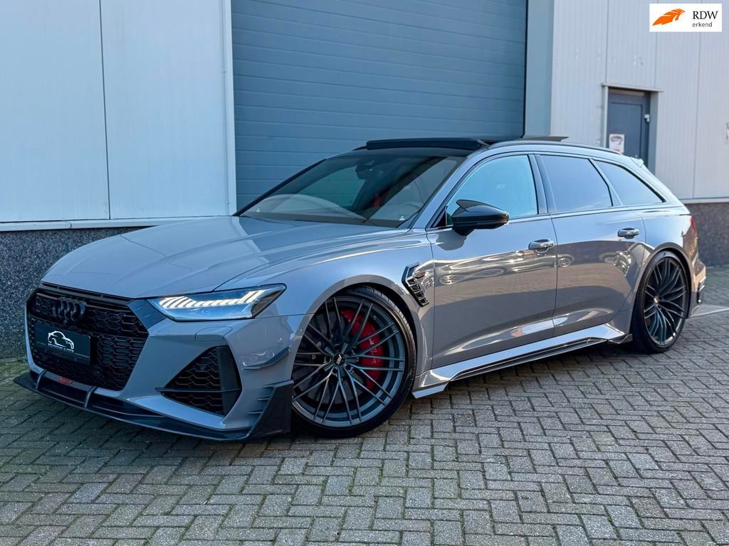 Audi Rs6 Avant RS6-R ABT 1/125 ONE-OF RS 6 TFSI QUATTRO 740P, Automaat, Adaptive Cruise Control, Gebruikt, 138 €/maand