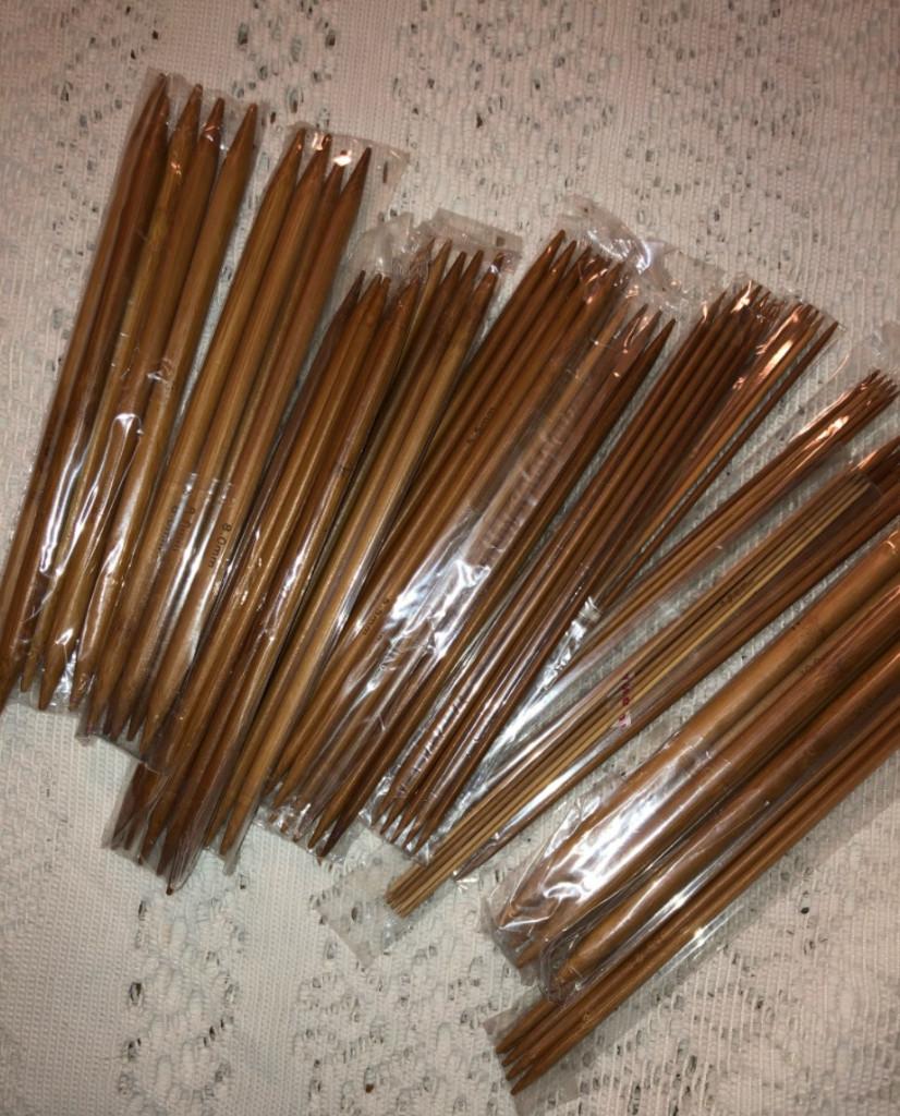 75 Bamboe Breinaalden Set / Breinaald Breinaalden Breien, Verzenden, Nieuw, Breien, Naald