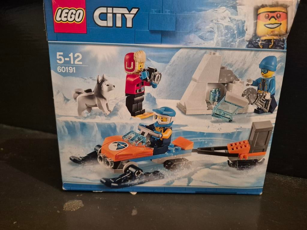 Lego City 60191 Arctisch onderzoeksteam compleet, Kinderen en Baby's, Speelgoed | Duplo en Lego, Ophalen of Verzenden, Zo goed als nieuw