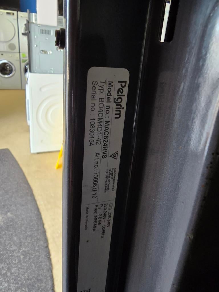 Pelgrim inbouw combimagnetron | 51 liter | Gratis thuis 🚚✅️, Jirnsum, Gebruikt, Oven met grill, Inbouw