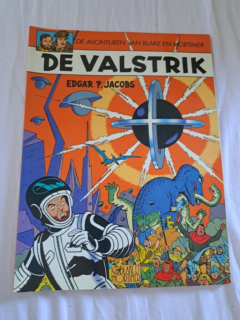 Blake en Mortimer: De Valstrik - Edgar P. Jacobs, Eén stripboek, Ophalen of Verzenden, Gelezen, Edgar P. Jacobs
