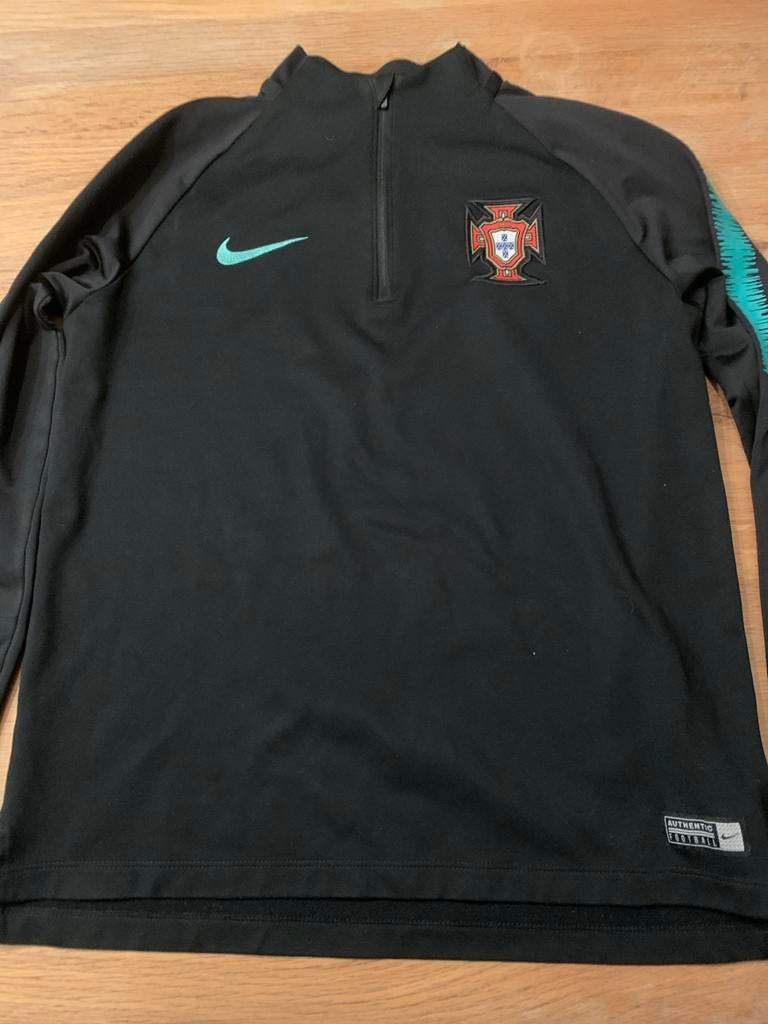 Portugal trainingsvest, Maat 48/50 (M), Zwart, Ophalen of Verzenden, Voetbal