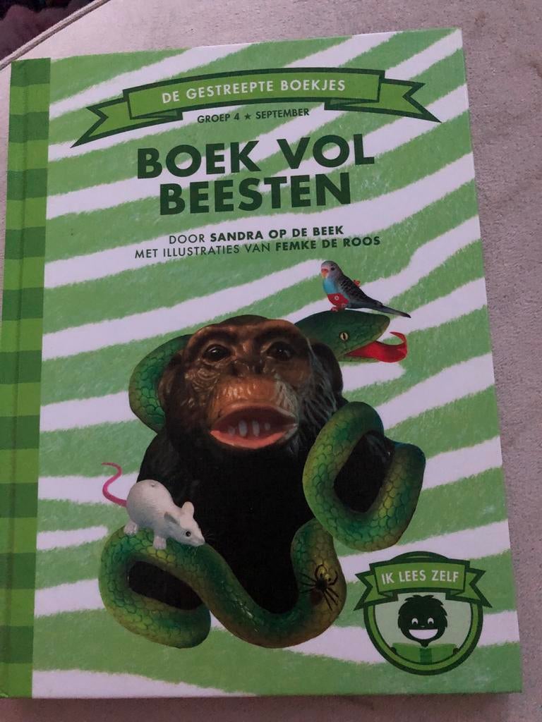 Boek Vol Beesten - De Gestreepte Boekjes, Ophalen of Verzenden, Nieuw, Fictie algemeen