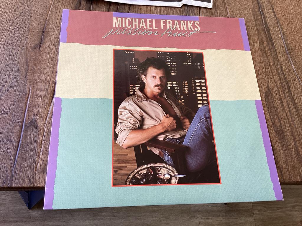 Michael Franks - Passionfruit LP (Jazz, 1983), Gebruikt, 1980 tot heden, Ophalen of Verzenden, 12 inch