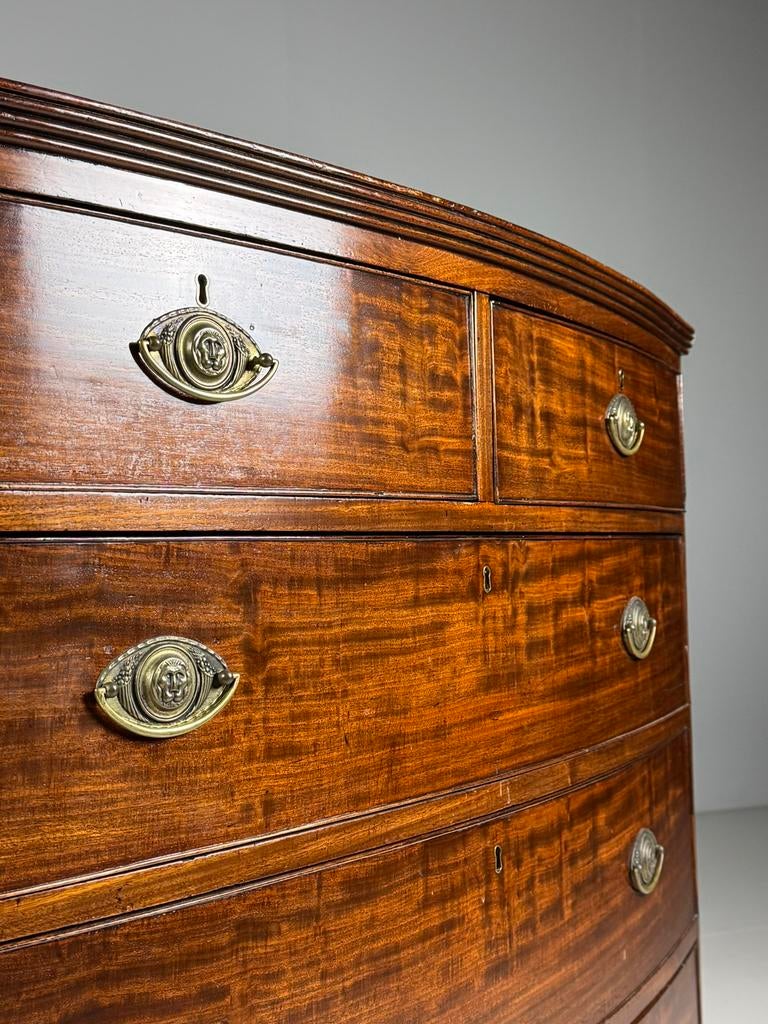 Bowfront Commode Engels antiek, Huis en Inrichting, Ophalen of Verzenden, Zo goed als nieuw, 25 tot 50 cm, Minder dan 100 cm