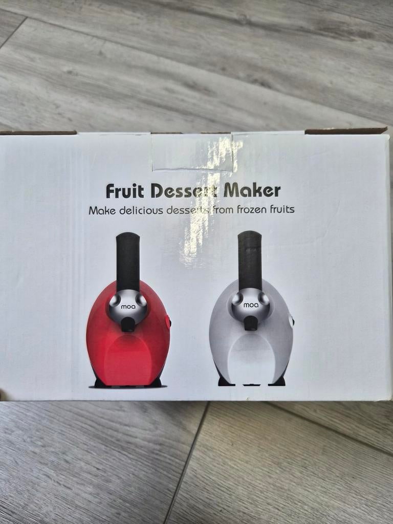 Moa Fruit Dessert Maker - Nieuw in doos/wit, Ophalen of Verzenden, Nieuw