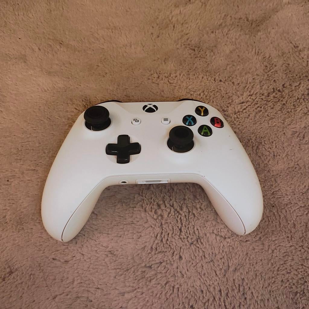 Witte Xbox Controller - Draadloos, Spelcomputers en Games, Spelcomputers | Xbox | Accessoires, Xbox Series S, Ophalen of Verzenden