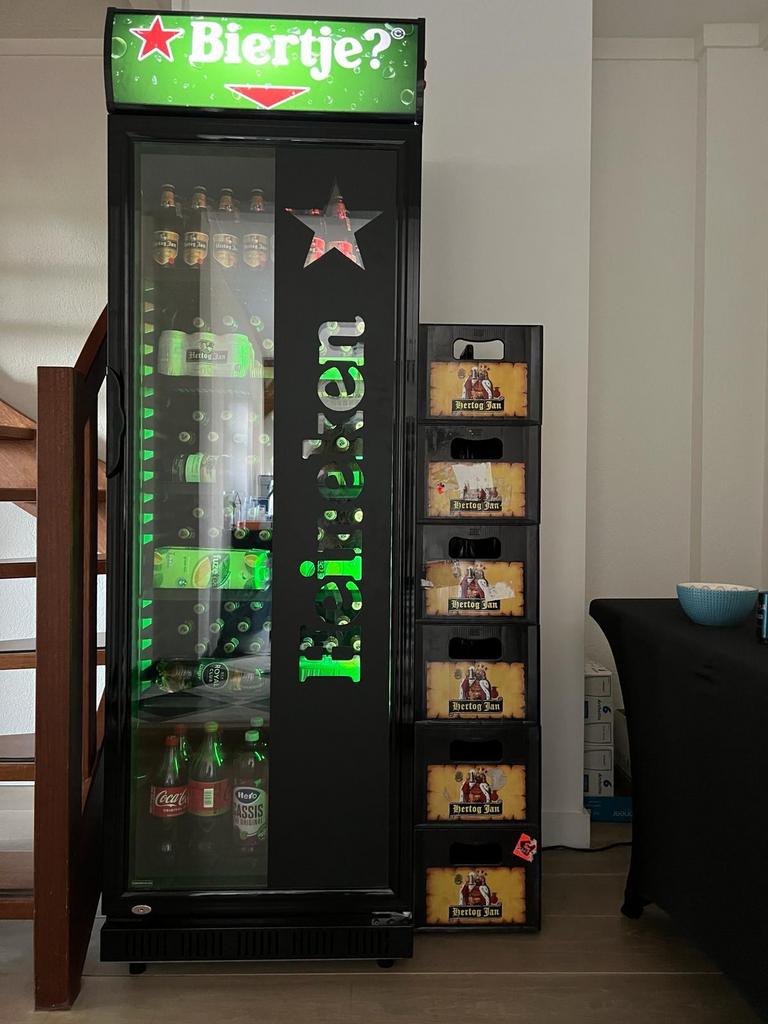 Bierkoelkast en vriezer te huur, Ophalen of Verzenden, Zo goed als nieuw