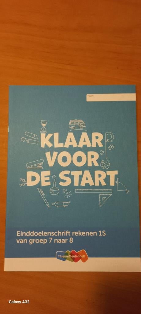 Einddoelenschrift rekenen 1S groep 7 naar 8, Boeken, Schoolboeken, Ophalen of Verzenden, Nieuw, Overige niveaus, Nederlands