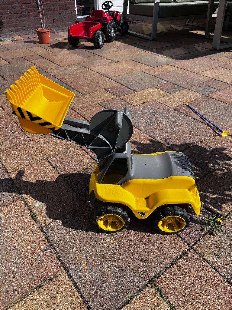 Graafmachine speelgoed, Ophalen, Gebruikt