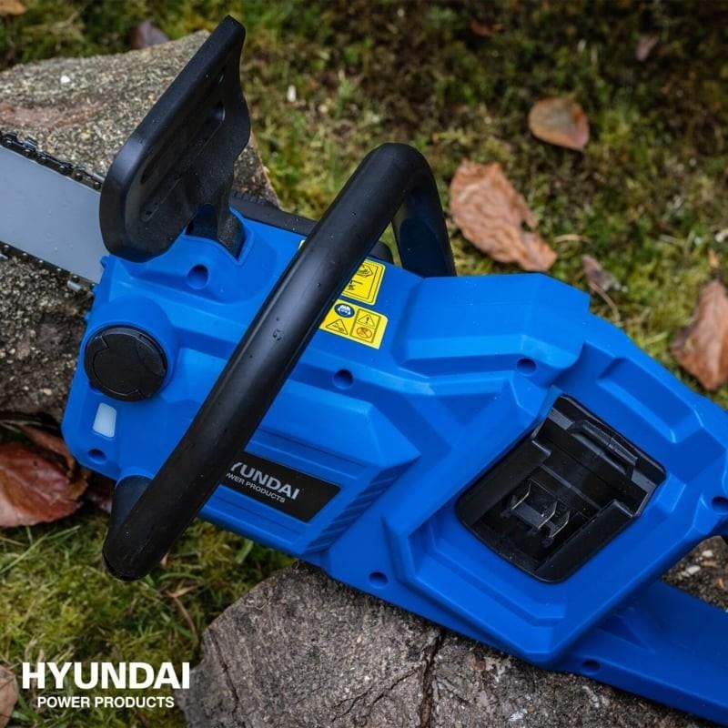 Hyundai accu kettingzaag 56187, 35cm zaagblad, Ophalen of Verzenden