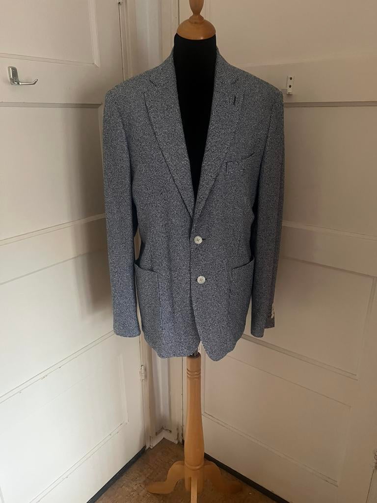 The Society Shop - Leomaster colbert 52, Ophalen of Verzenden, Zo goed als nieuw, Maat 52/54 (L), Blauw