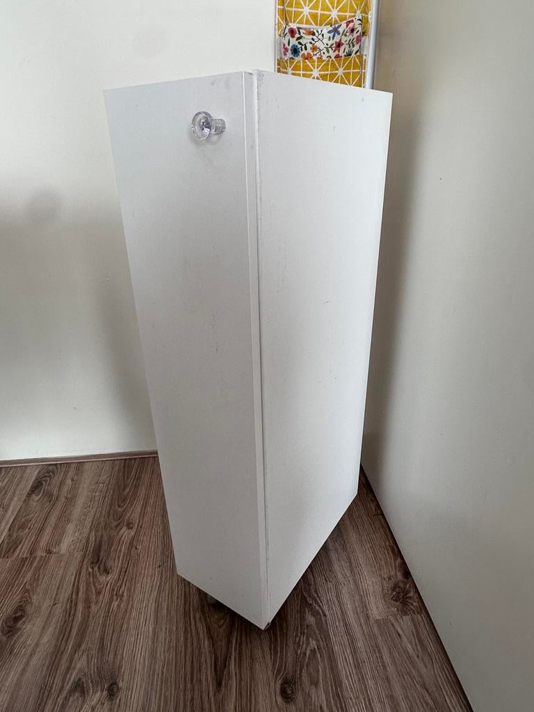 Ikea method kast op wieltjes - extra smal, Huis en Inrichting, Kasten | Overige, Ophalen, Gebruikt