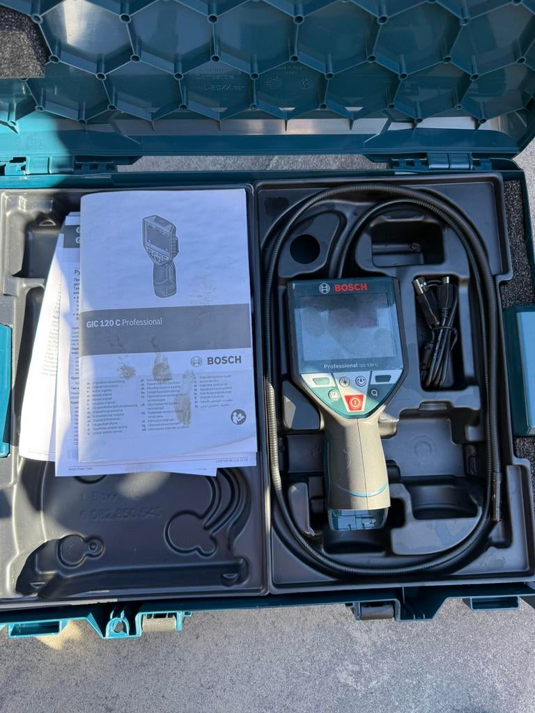 Bosch Professional GIC 120 C inspectiecamera, Ophalen of Verzenden, Gebruikt