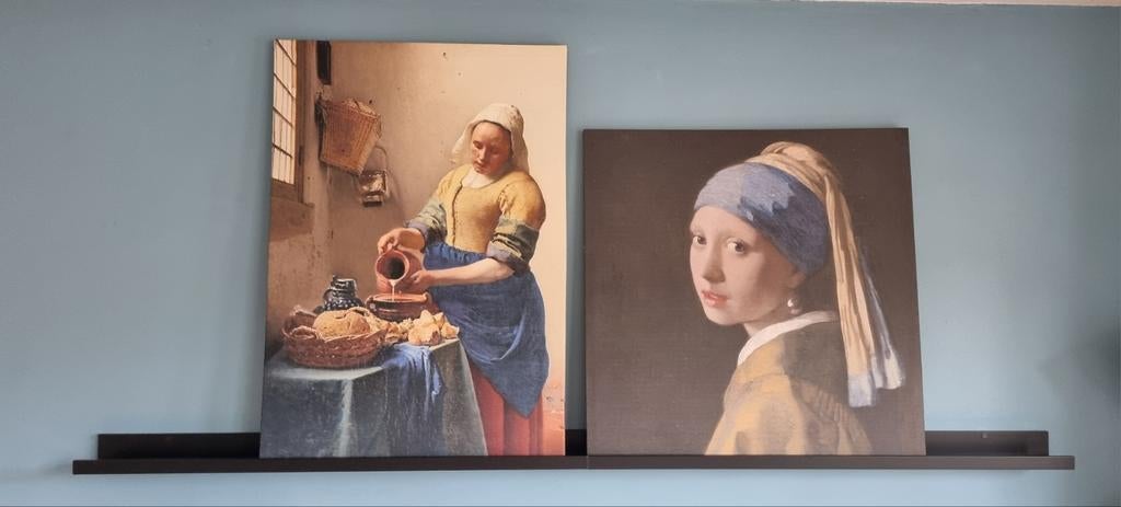 2 Grote schilderijen. Johannes Vermeer., Ophalen