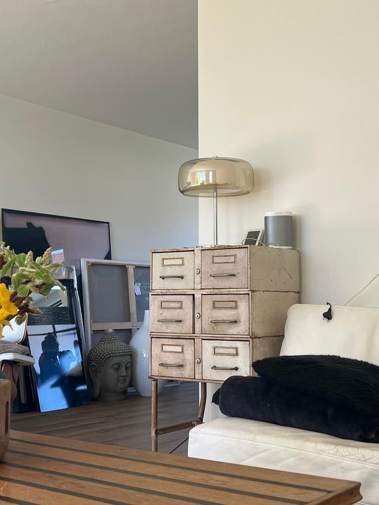 Uniek Retro Ladenkastje - Industriële Stijl, Huis en Inrichting, Kasten | Ladekasten, Minder dan 50 cm, Gebruikt, 5 laden of meer