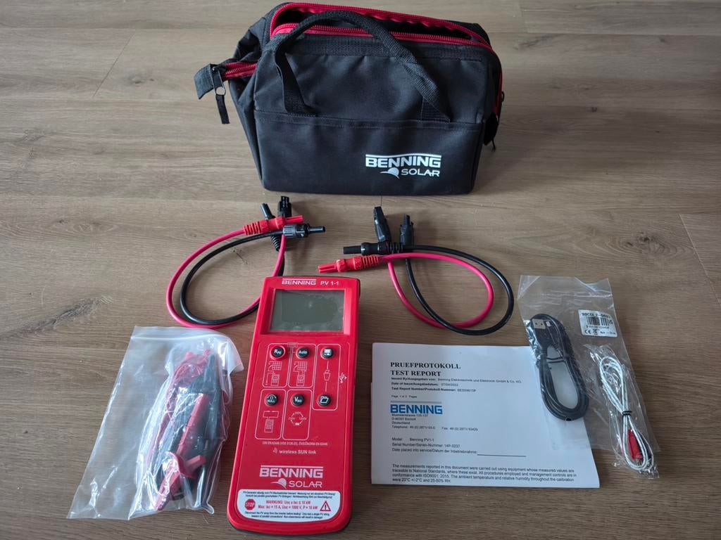 BENNING PV 1-1 (zo goed als nieuw), Ophalen