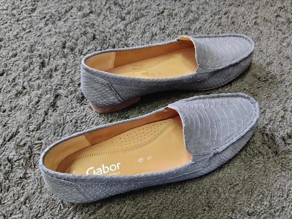 Gabor damesschoenen, maat 39, blauw, Kleding | Dames, Schoenen, Blauw, Instappers, Gabor, Ophalen of Verzenden