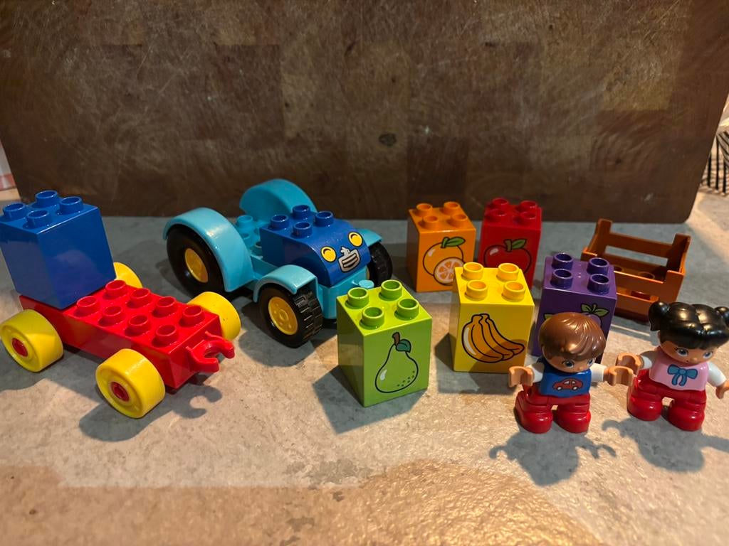Lego Duplo 10615 Mijn Eerste Tractor, Kinderen en Baby's, Speelgoed | Duplo en Lego, Ophalen of Verzenden, Gebruikt, Complete set
