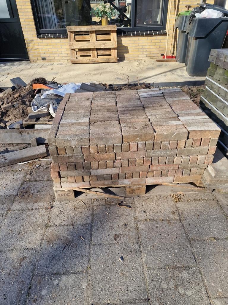 Hollandse waaltjes incl 3 opsluitbanden, Ophalen of Verzenden, Beton, Klinkers