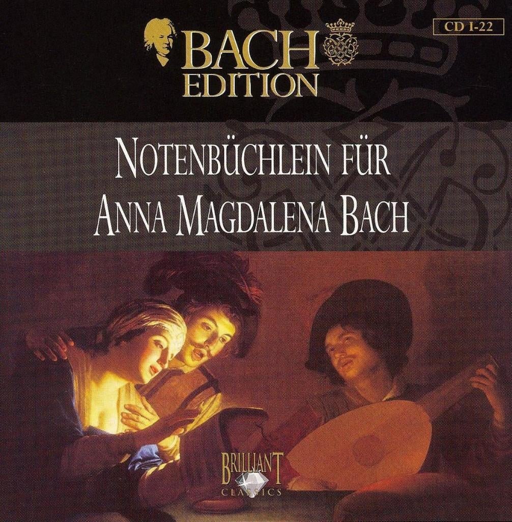 bach edition notenbuchlein cd, Verzenden, Barok, Zo goed als nieuw, Overige typen