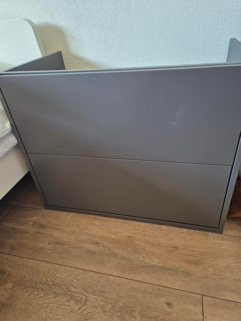 Havbäck wastafelmeubel 80cm donkergrijs, Huis en Inrichting, Badkamer | Badkamermeubels, Ophalen, Overige typen, 50 tot 100 cm