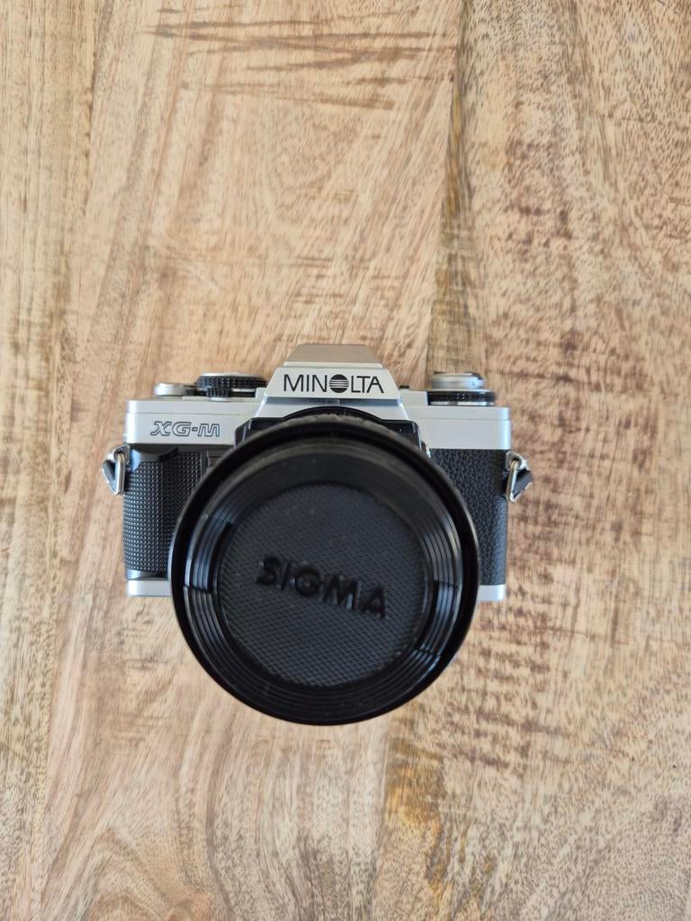 Minolta XG-M, Ophalen of Verzenden, Zo goed als nieuw, Spiegelreflex, Minolta
