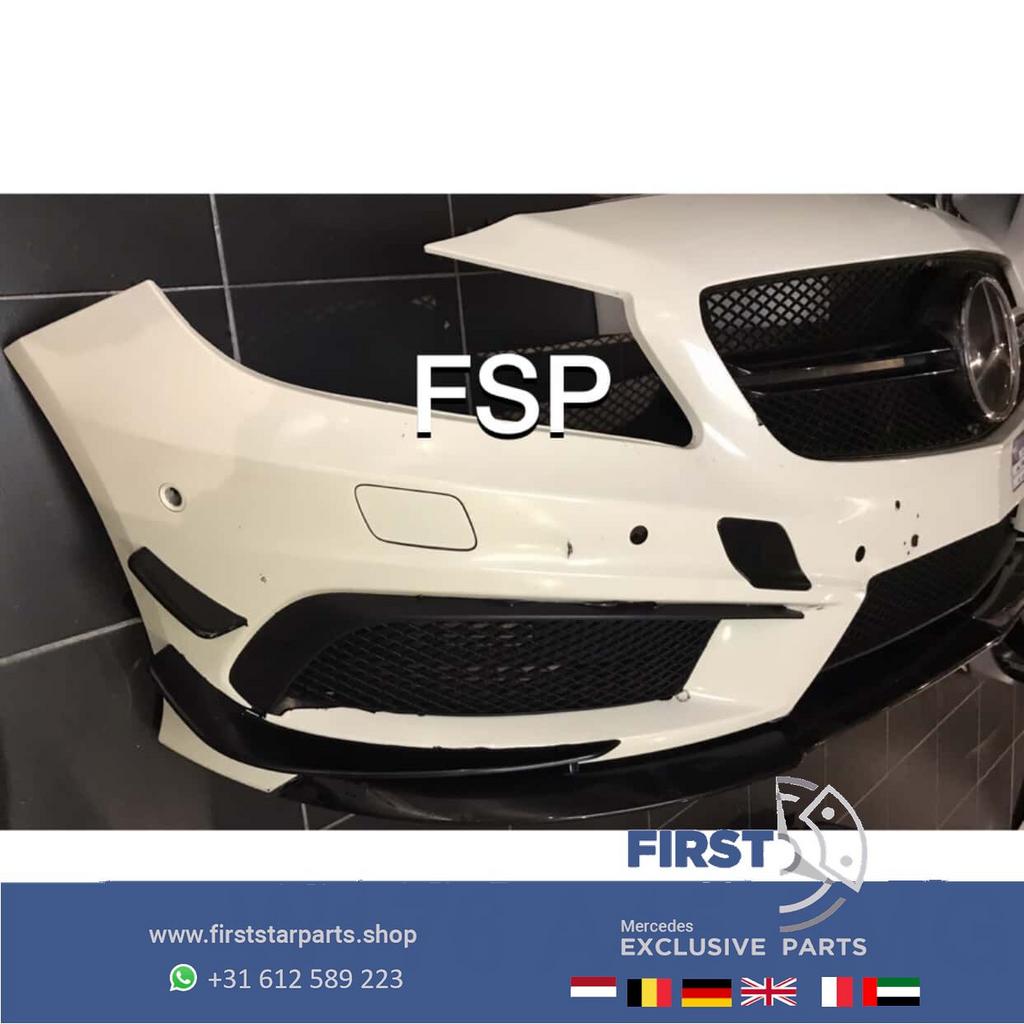 W176 A45 AMG AERO PAKKET VOORBUMPER + ACHTERBUMPER ORIGINEEL, Gebruikt, -, Ophalen of Verzenden, Bumper