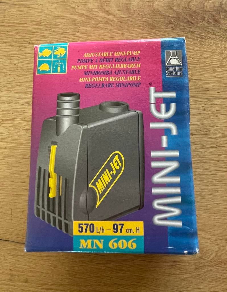 Aquarium pompje mini jet 606   Nieuw, Dieren en Toebehoren, Vissen | Aquariumvissen, Vis