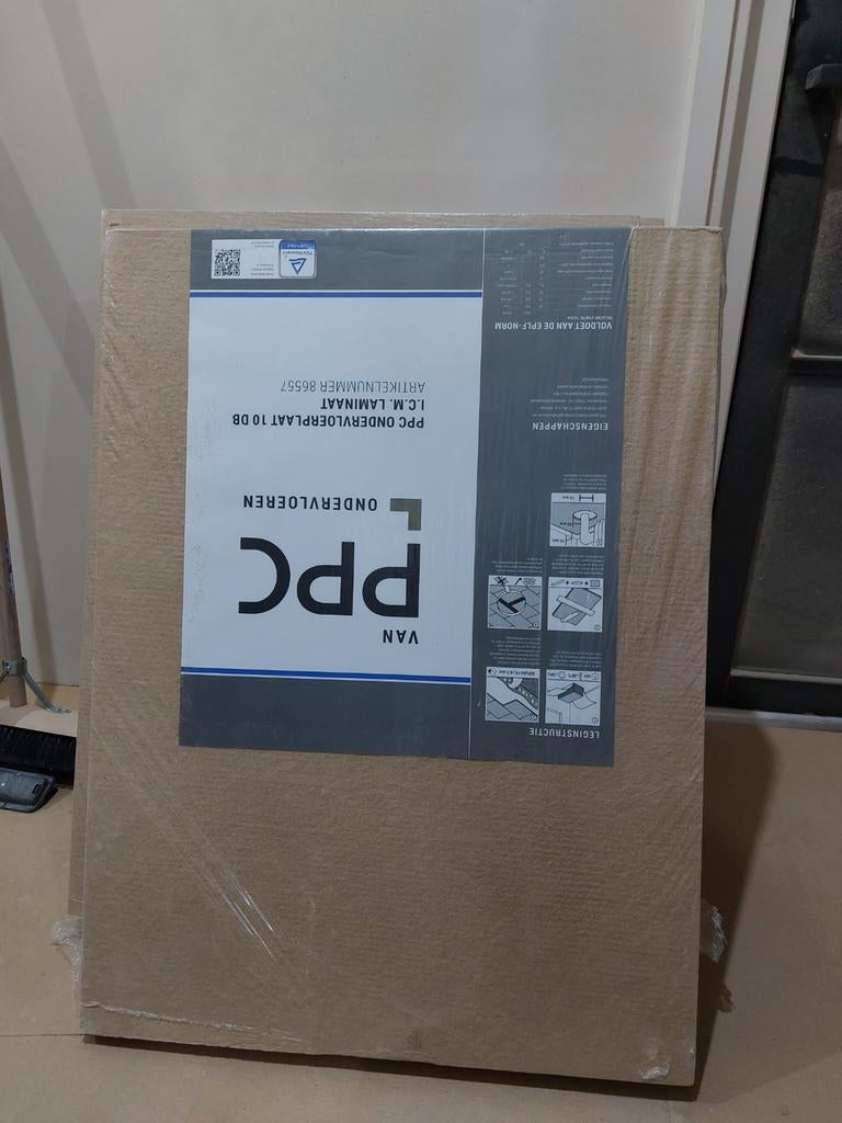 S Silent ondervloer 10mm, 4 pakken, nieuw, Ophalen