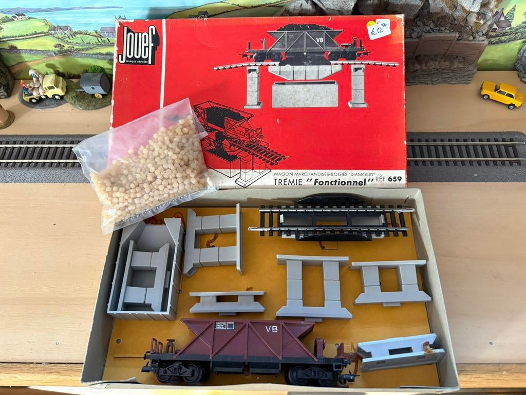 Jouef zelflosser set ref 659, Ophalen of Verzenden, Zo goed als nieuw, Gelijkstroom, Jouef