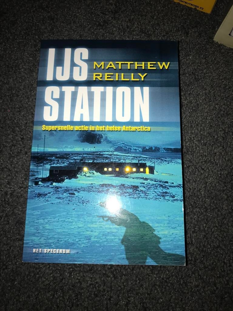IJSSTATION Matthew Reilly, Boeken, Ophalen of Verzenden, Zo goed als nieuw