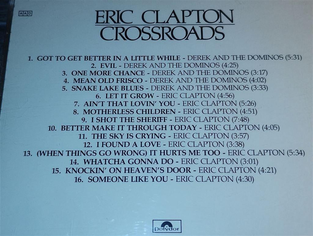 Eric Clapton - Crossroads Disc 3, Ophalen of Verzenden, Zo goed als nieuw