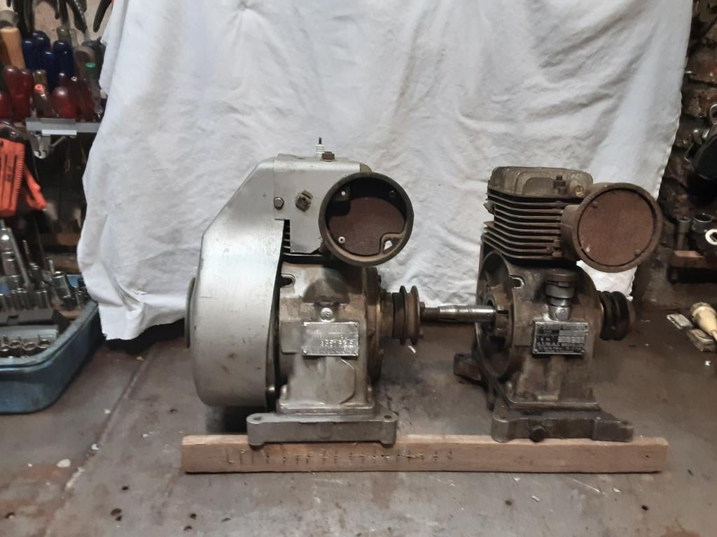 Oude Bernard Moteurs met vertraging voor onderdelen, Ophalen, Gebruikt, Elektromotor, Minder dan 1400 rpm