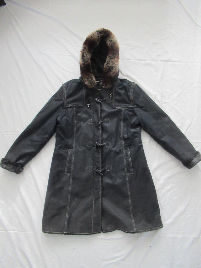 suede dames jas maat 48, Kleding | Dames, Jassen | Winter, Ophalen of Verzenden, Zo goed als nieuw, Maat 46/48 (XL) of groter