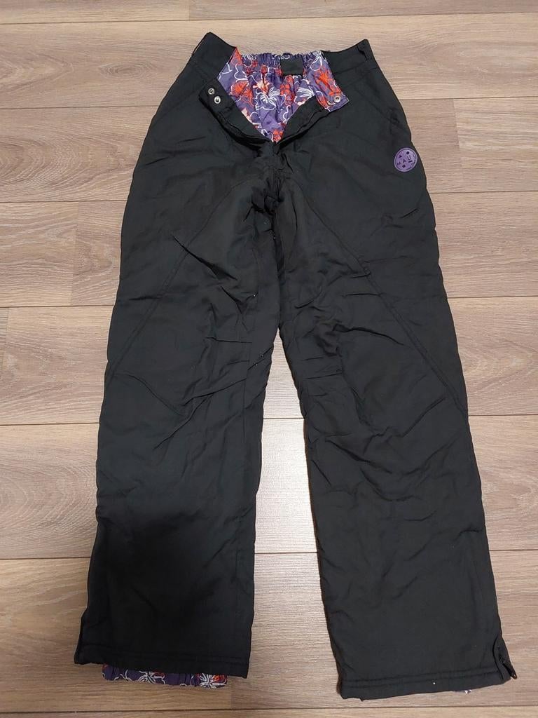 Zwarte skibroek, Ophalen of Verzenden, Zo goed als nieuw, Broek