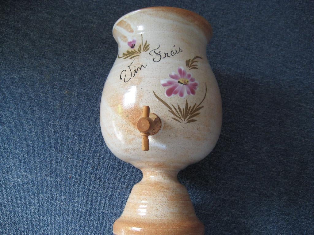 wijn tap karaf "vin frais", Ophalen of Verzenden, Gebruikt, Frankrijk, Overige typen