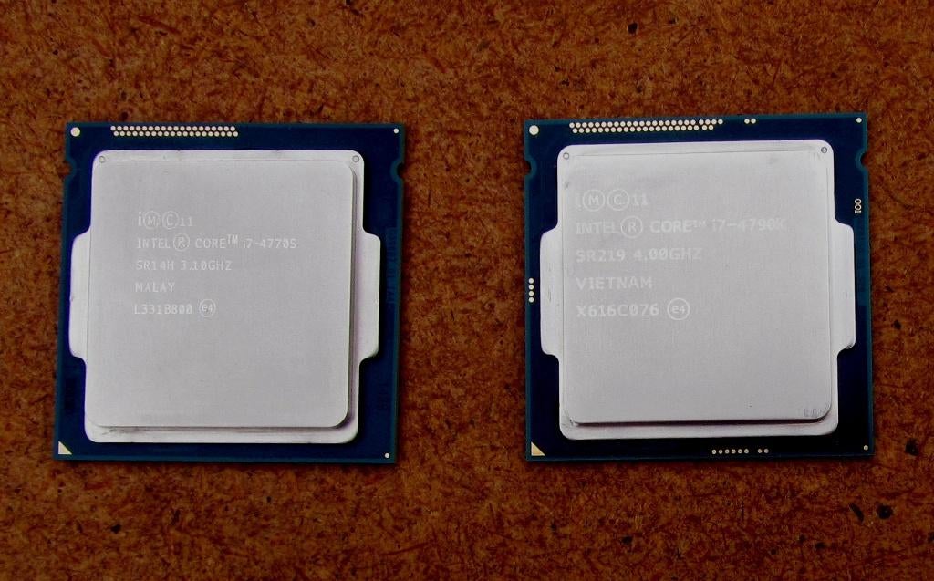 Snelste socket LGA 1150 Core i5-4590S Core i7-4790K, Computers en Software, Processors, Ophalen of Verzenden, Zo goed als nieuw