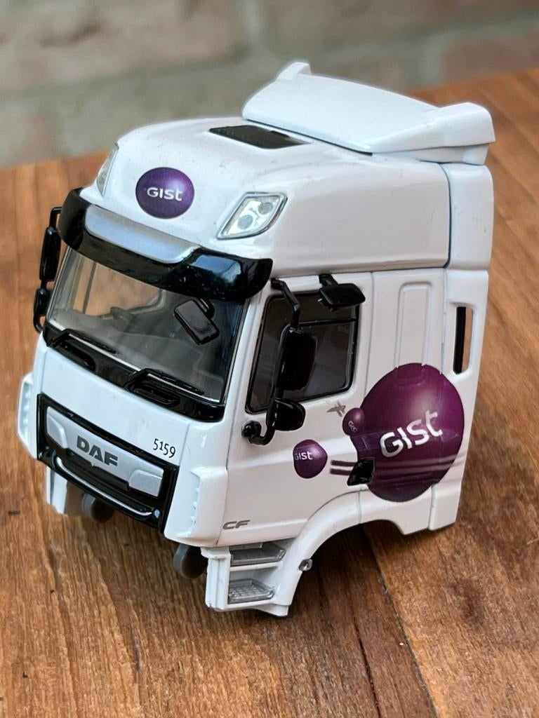 WSI Daf CF spacecab Gist  Cabine, Hobby en Vrije tijd, Modelauto's | 1:50, Ophalen of Verzenden, Zo goed als nieuw, Bus of Vrachtwagen