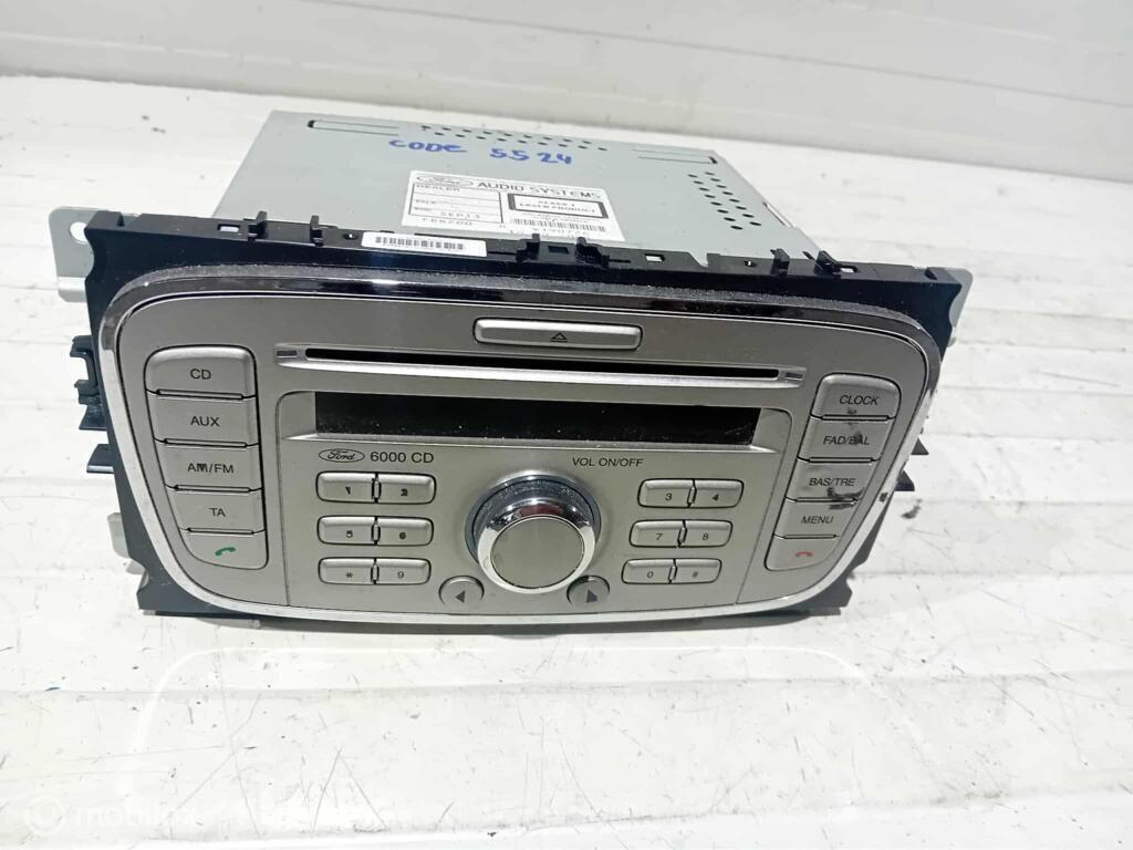Radio Ford Focus 8M5T18C815-AB, Gebruikt, Ophalen of Verzenden
